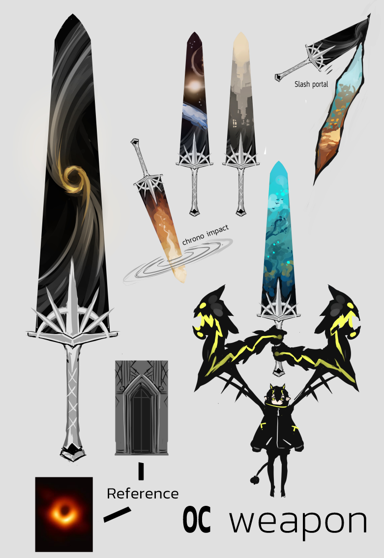 OC Weapon design by BettaRenard on DeviantArt