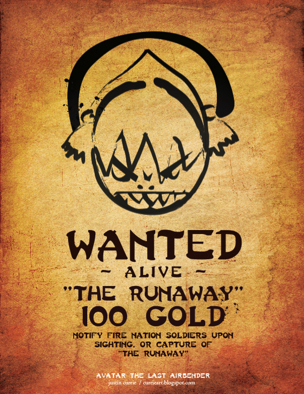 Toph's Wanted Poster