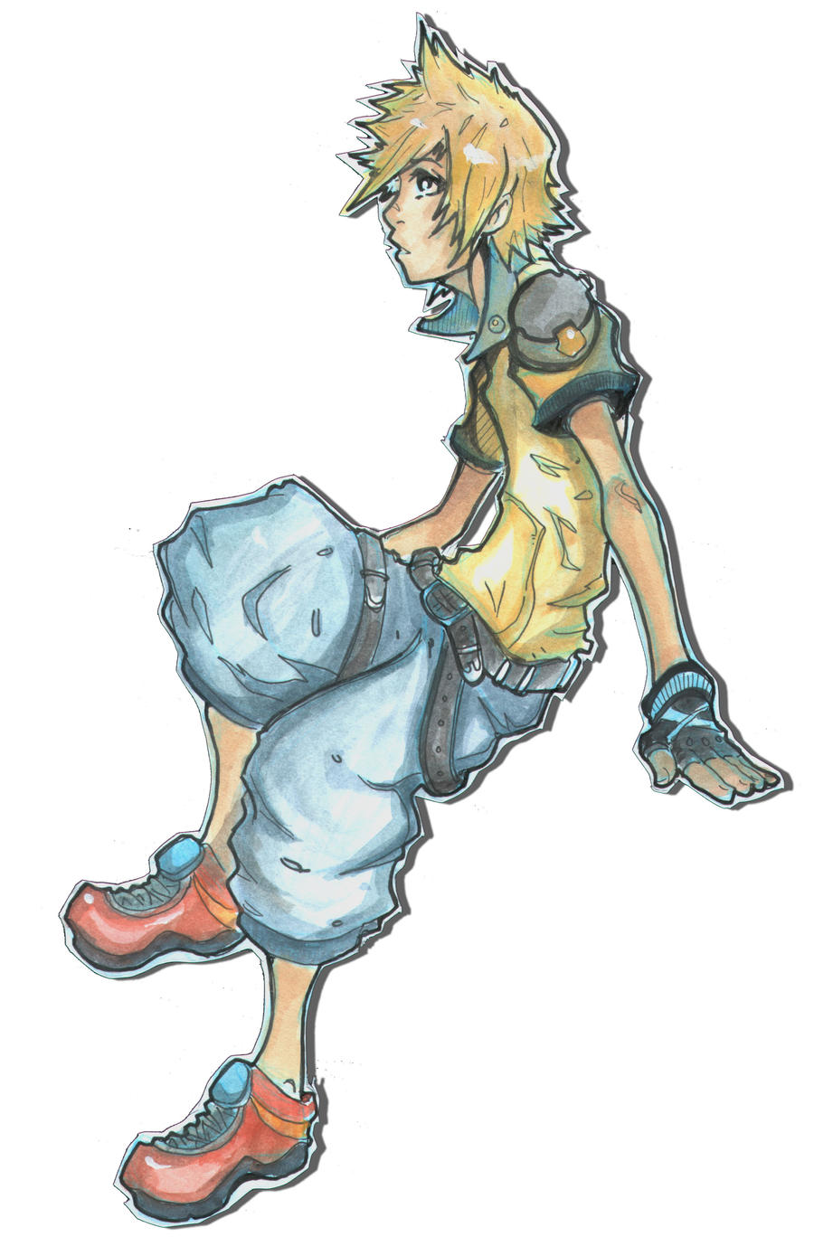 Roxas by justincurrie on DeviantArt