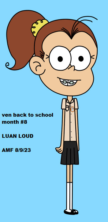 Ven Back To School Month Day 8 Luan by albertdario on DeviantArt