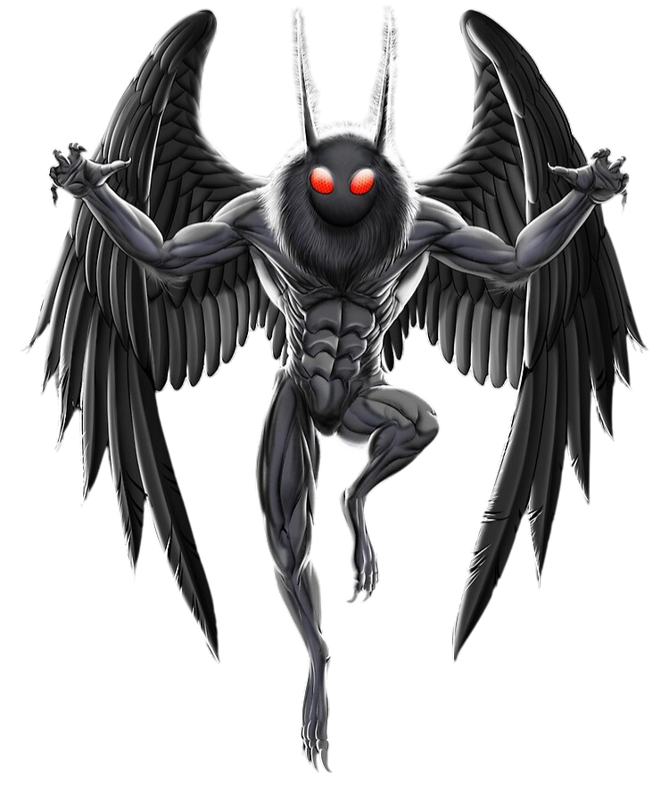Mothman Cursor Mothman Render 8 by Warous on DeviantArt
