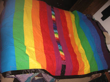 Rainbow Quilt - Backing