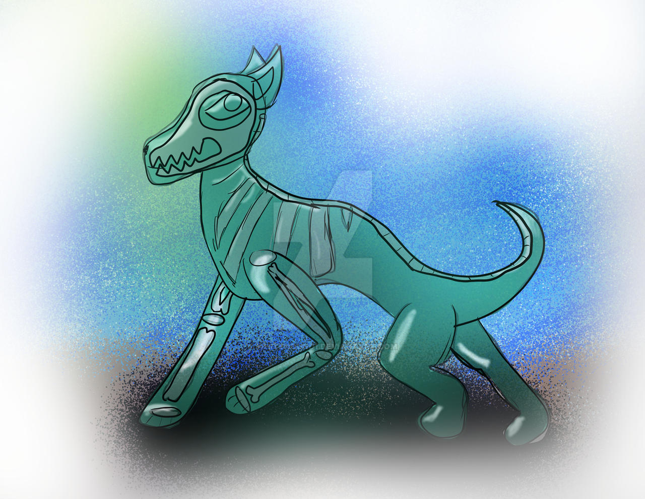 Translucent Wolf by Whitehound1 on DeviantArt