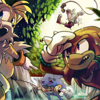 Sonic - Correndo por Windmill Isle by SamRedLing on DeviantArt