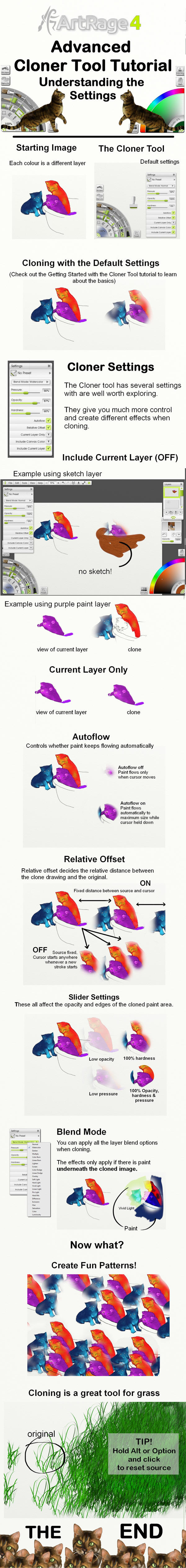 The Cloner Tool Settings in ArtRage 4 by ArtRageTeam