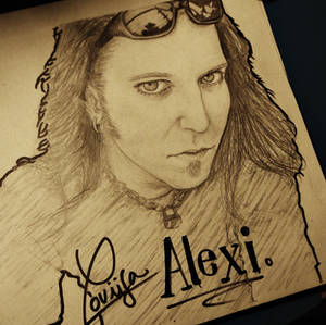 Fast sketch of Alexi Laiho