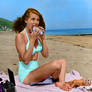 Rita Hayworth: Sandwich Colorization