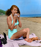 Rita Hayworth: Sandwich Colorization