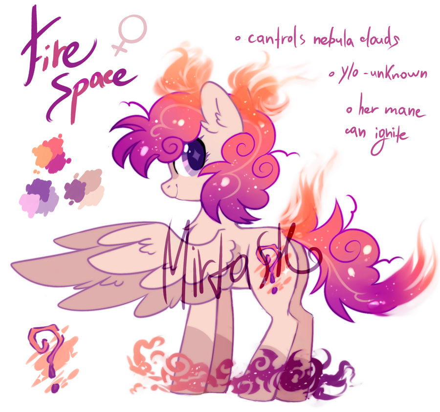 Mlp Fire Rescue Fire Space MLP adoptable - open by spicySushidog on DeviantArt