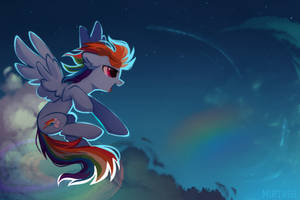 night rainbow