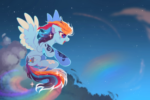 night rainbow