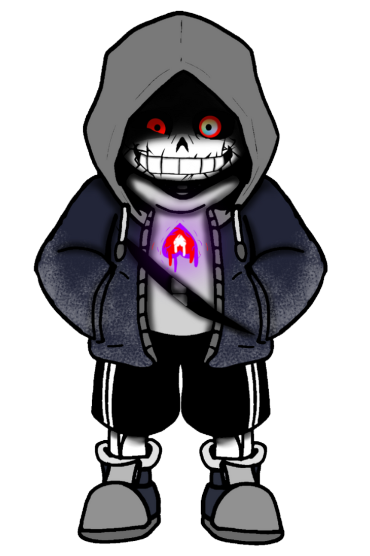 Hyper Sans New Canon HyperDust!Sans's design by Yomama6969699719 on DeviantArt