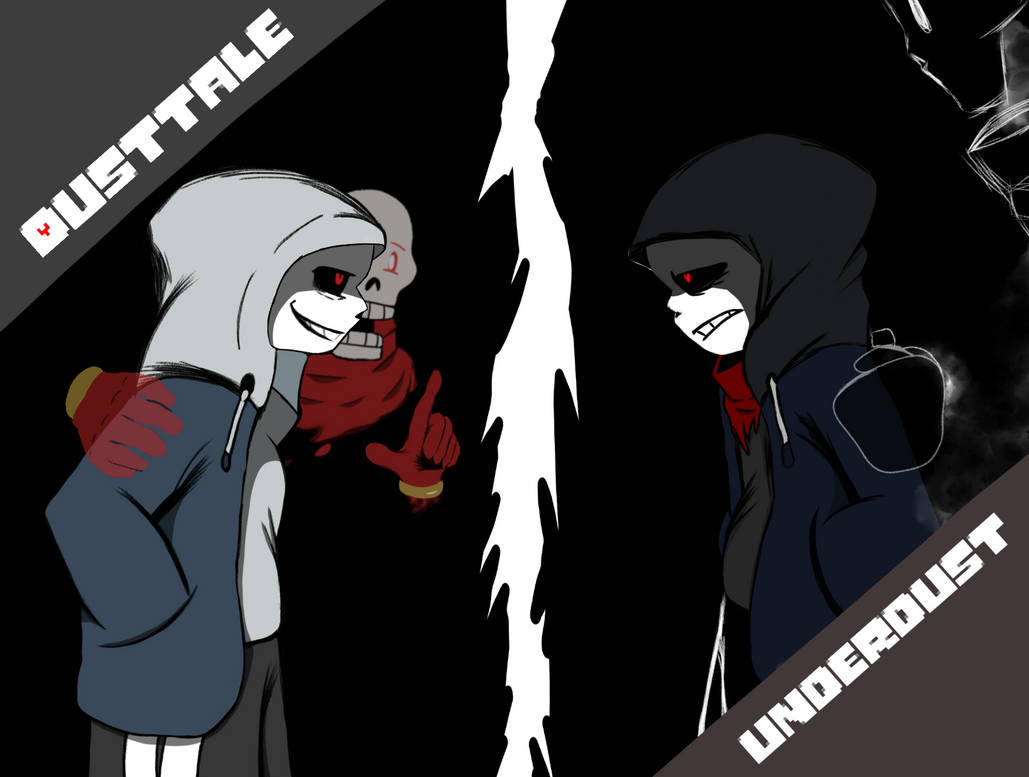 Dusttale and Underdust(I was bored ok :sob:) by Yomama6969699719 on ...