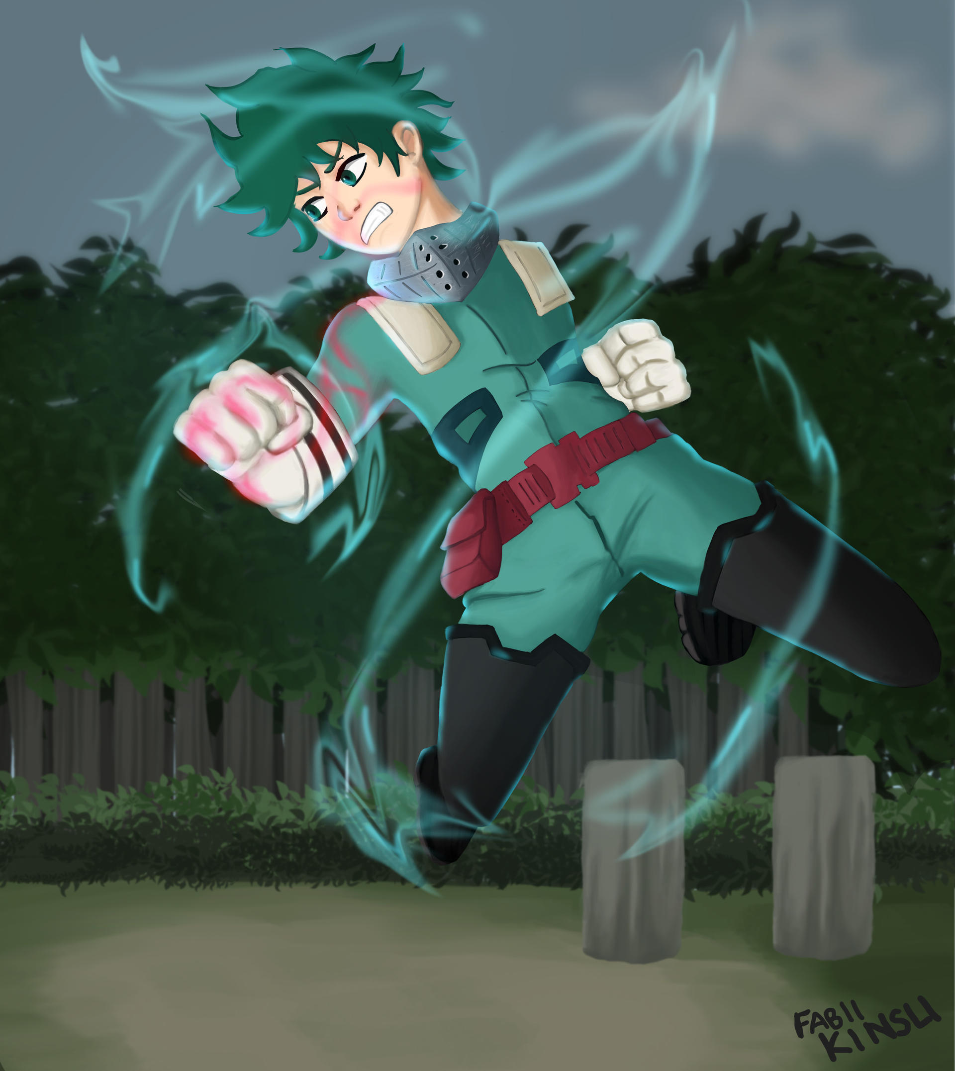 Izuku Midoriya Deku Fan Art By Kinslii On DeviantArt izuku-midoriya-deku-fan-art-by-kinslii-on-deviantart