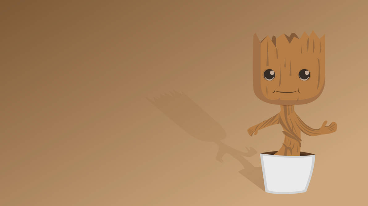 picture Cartoon Wallpaper Minimalist Baby Groot Wallpaper baby groot wallpaper minimalist by