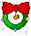 Pixel Wreath by darrian-rebecca