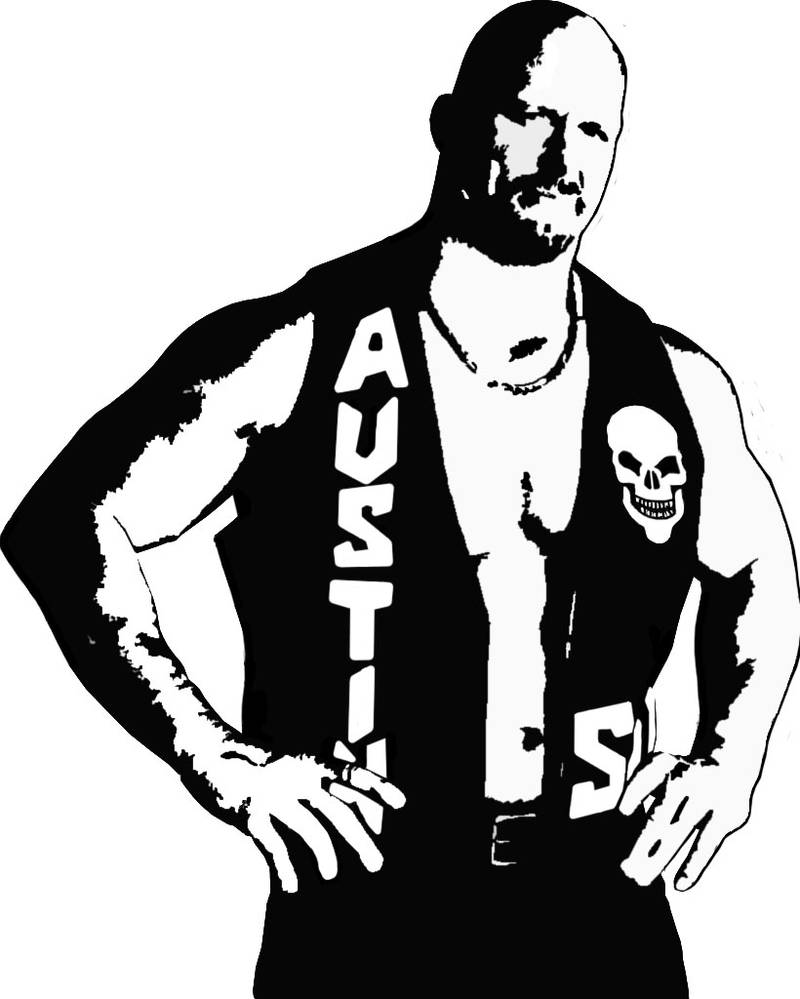 Stone Cold Stencil by XmissXunderstoodX on DeviantArt