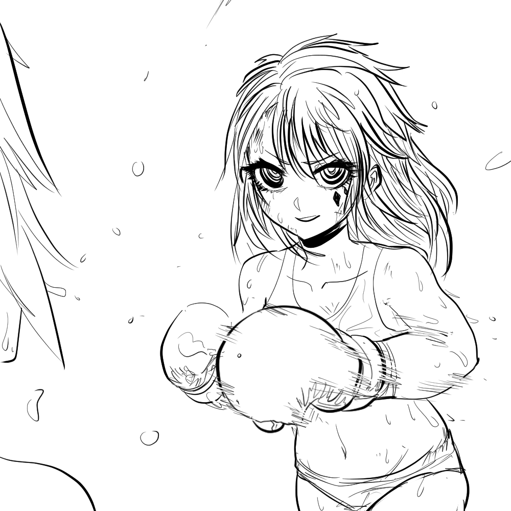 Anime Female Boxing on FemaleBoxing DeviantArt