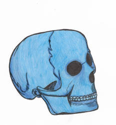 Blue Skull