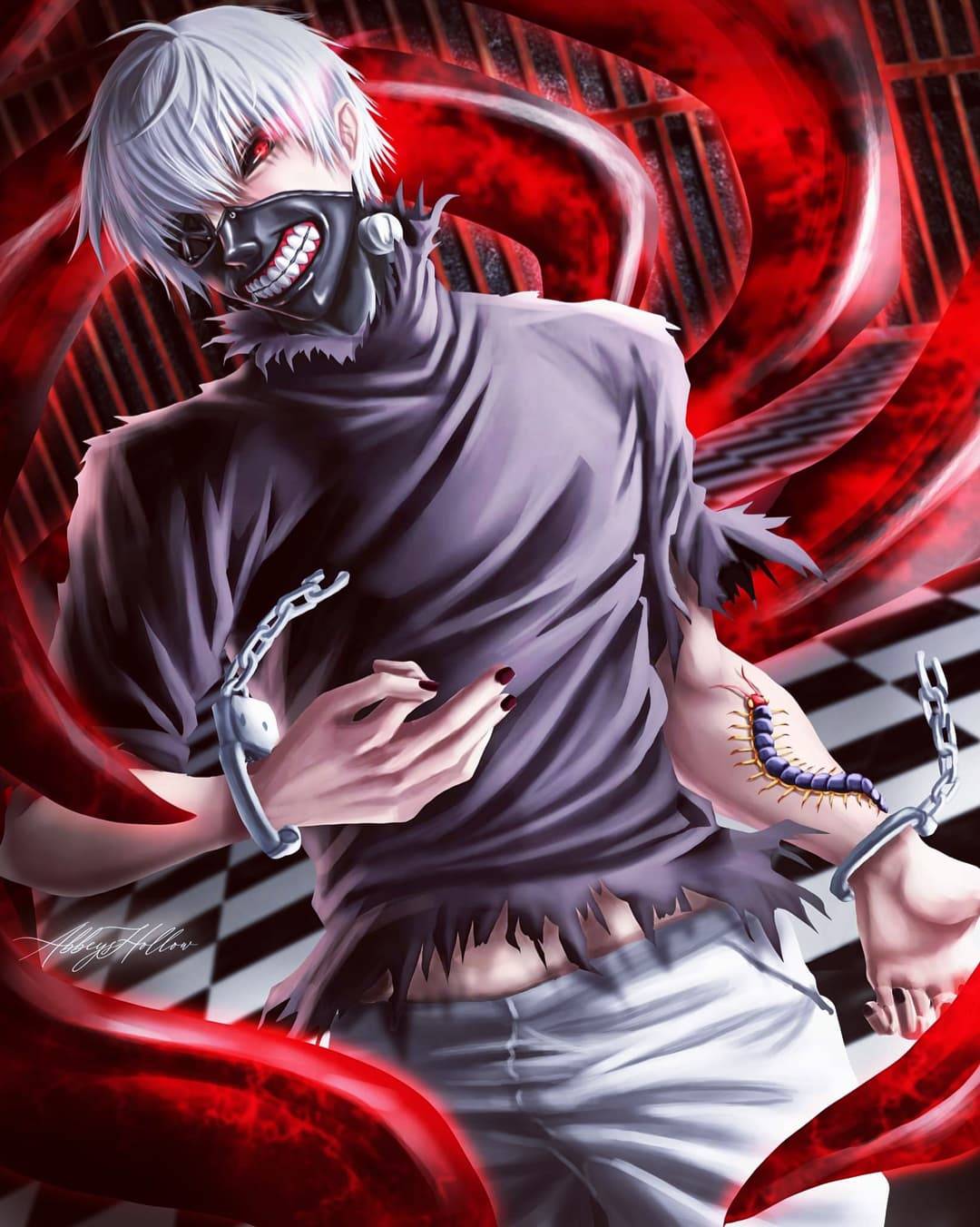 Ken Kaneki, animes, art kaneki, ken, tokyo ghoul, HD phone