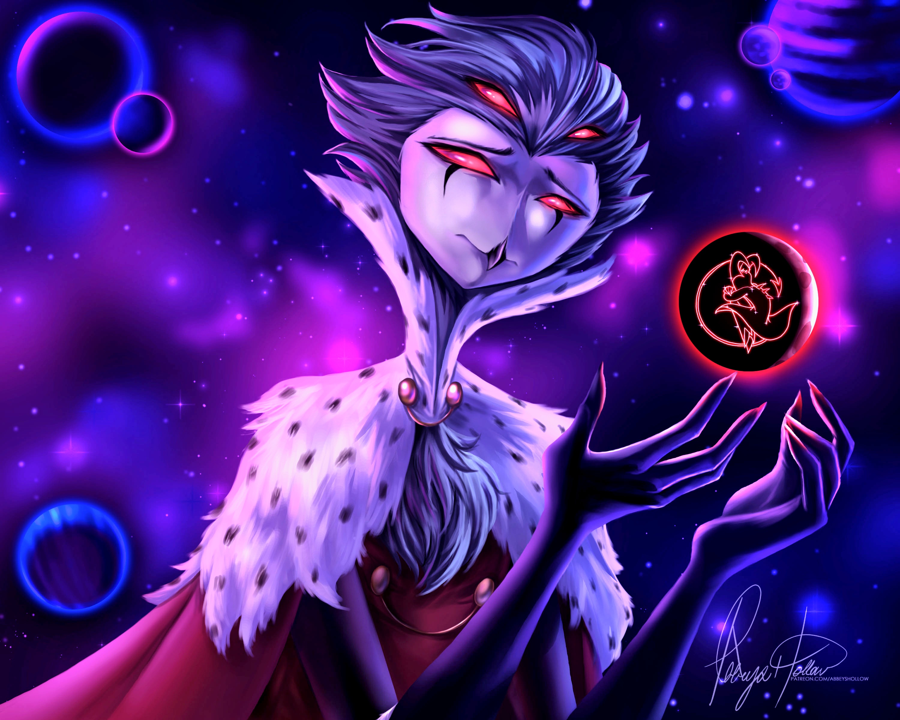 Stolas. Helluva Boss by AbbeysHollow on DeviantArt