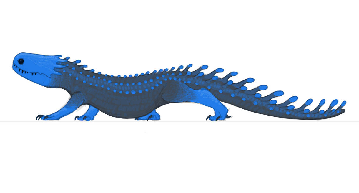 Rain World: Blue Lizard by TenebrianMenagerie on DeviantArt