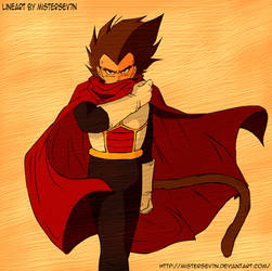 The prince of saiyans color