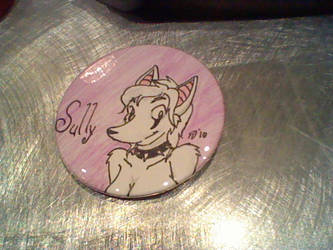 Button Badge Sully