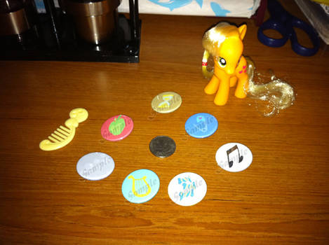 MLP Cutie Mark Pins Set 2