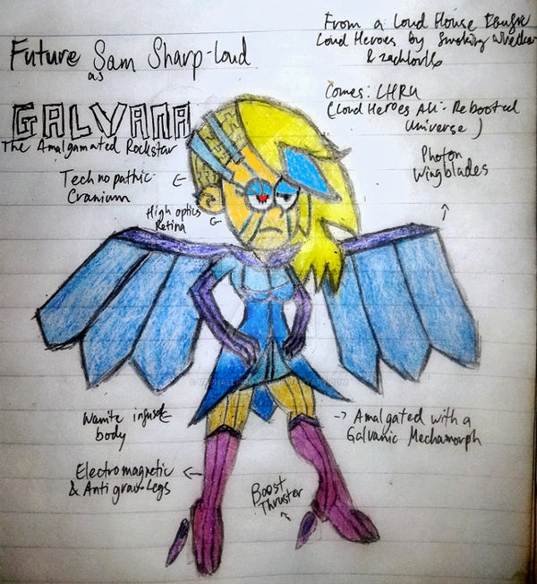 Future Sam Sharp as Galvana by RaphaelPiro-Bal on DeviantArt