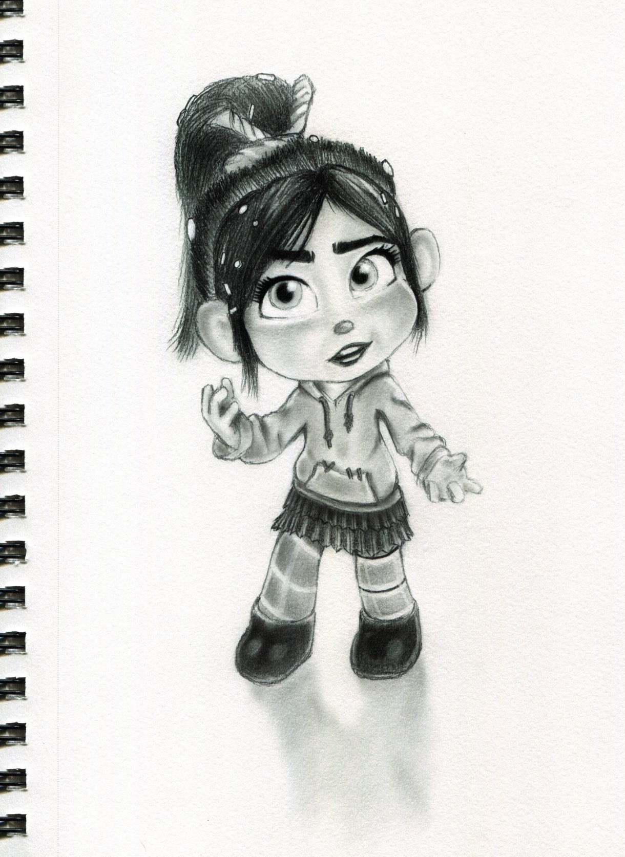 Vanellope - Fat Folds in Your Neck!