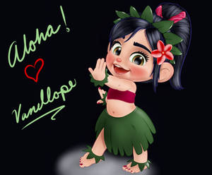 Vanellope - Aloha!