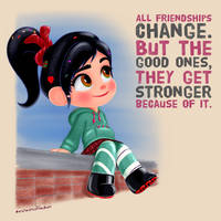 Vanellope - Friendship