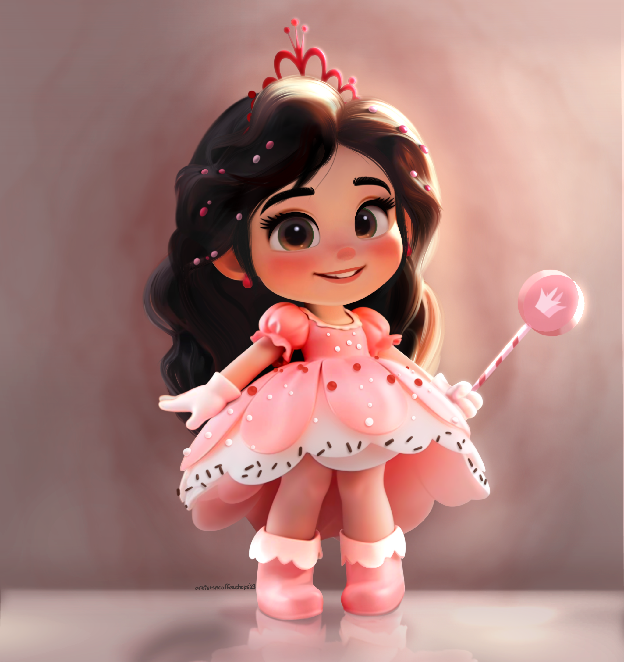 vanellope princess dress Vanellope Von Schweetz | The princess Wikia