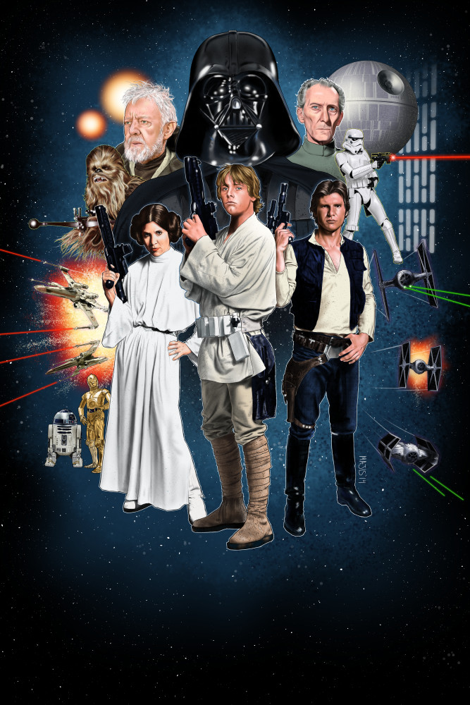 Star Wars alternative fan poster