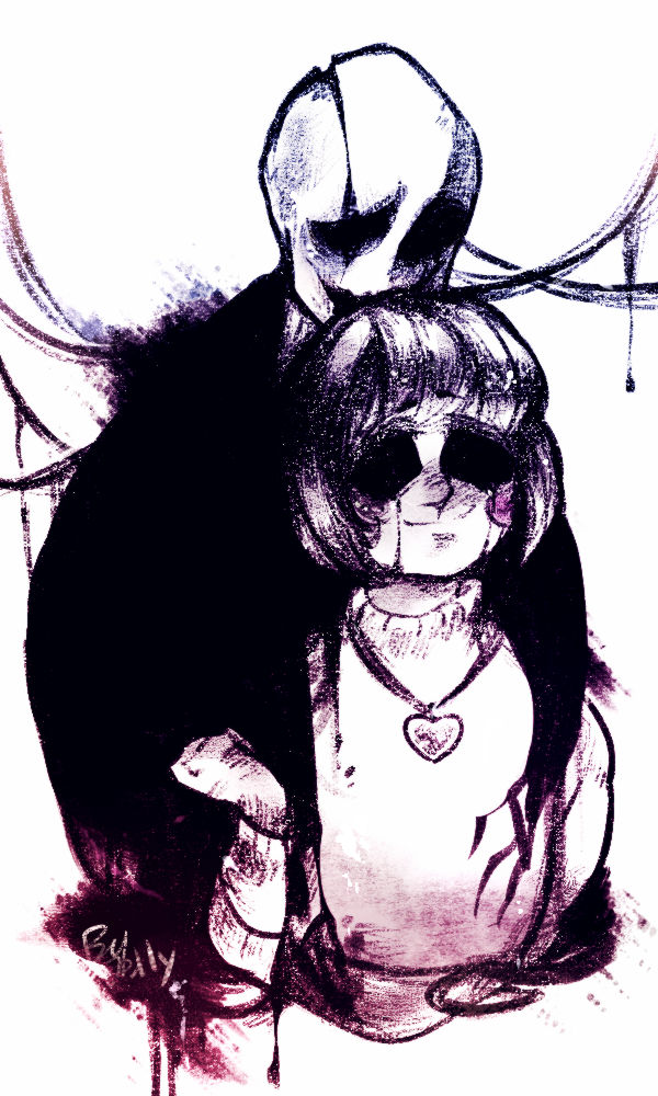 Chara and Gaster by PCJelly on DeviantArt