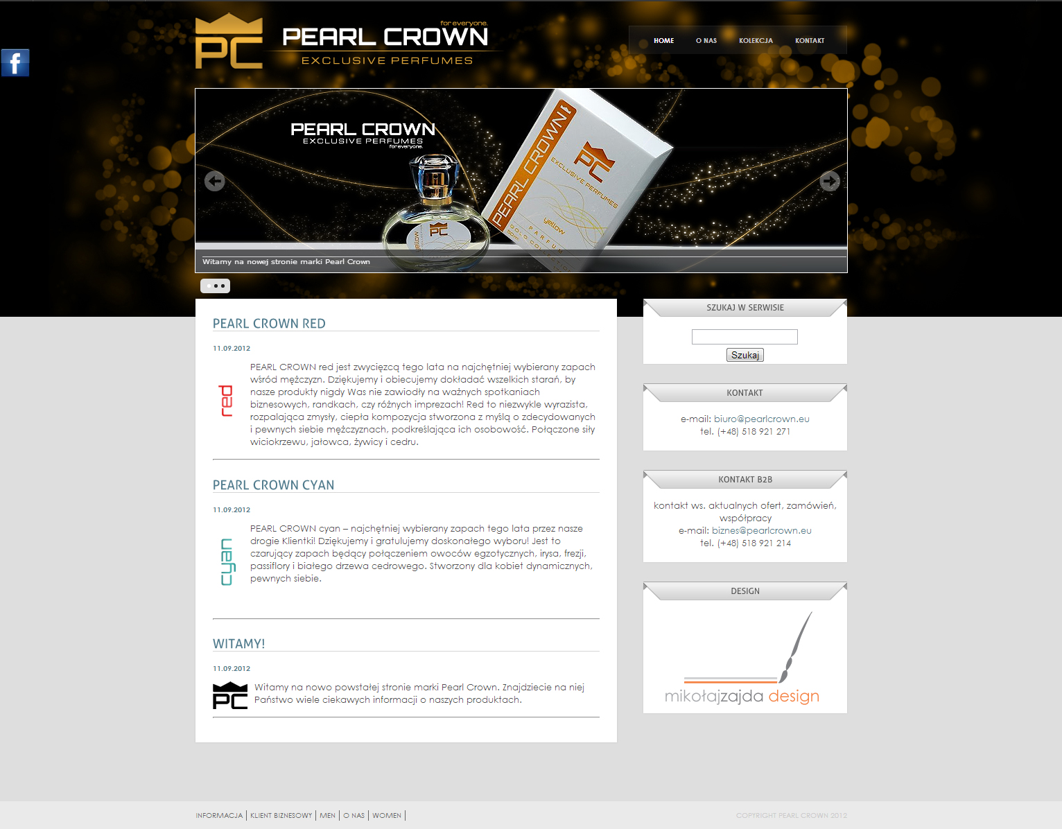 Pearl Crown website