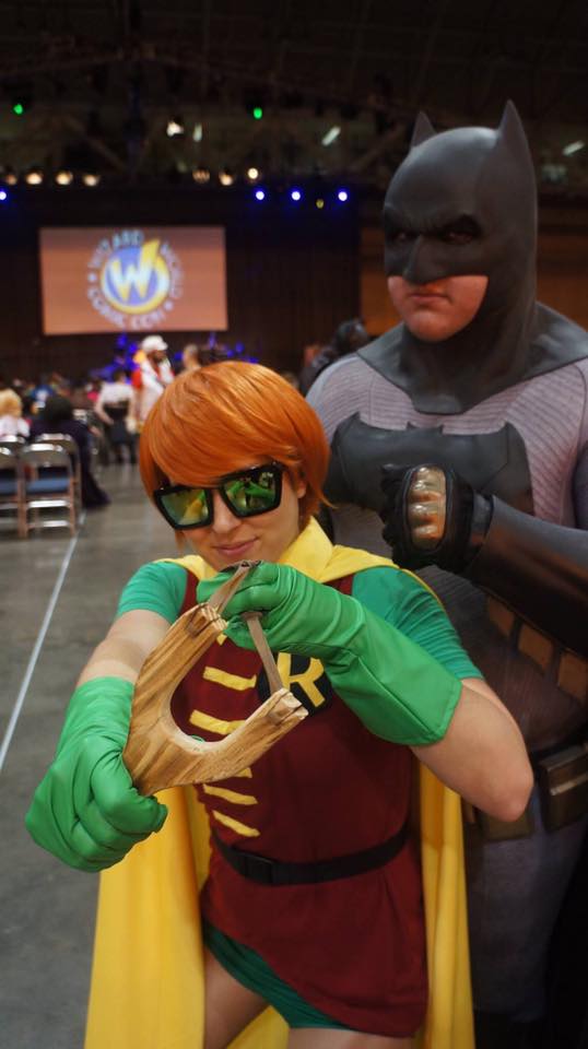 Carrie Kelley and Batman