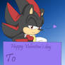Shadow - Valentine's day card