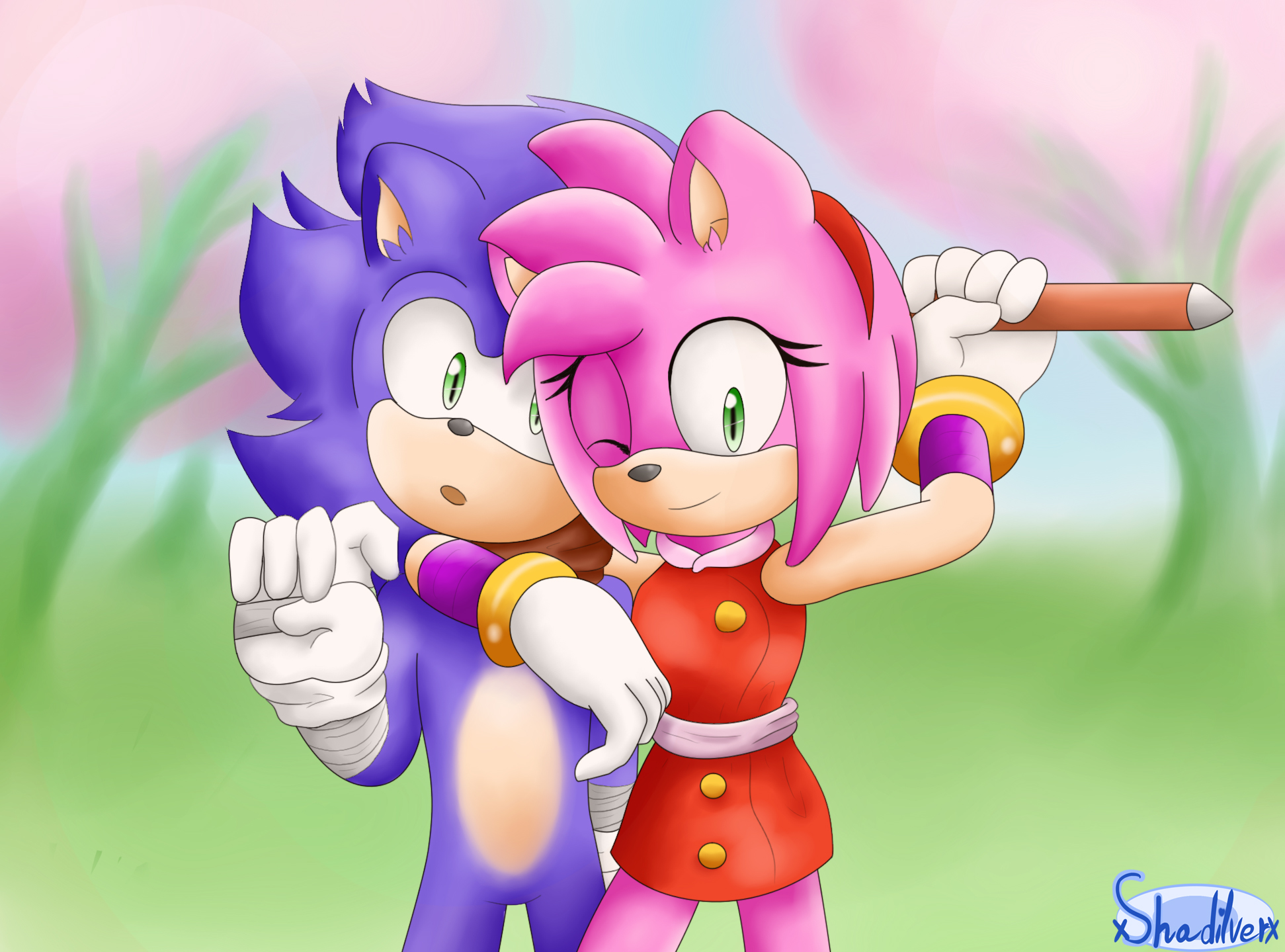 pix Sonic Boom Sonic And Amy Deviantart sonic and amy sonic boom by