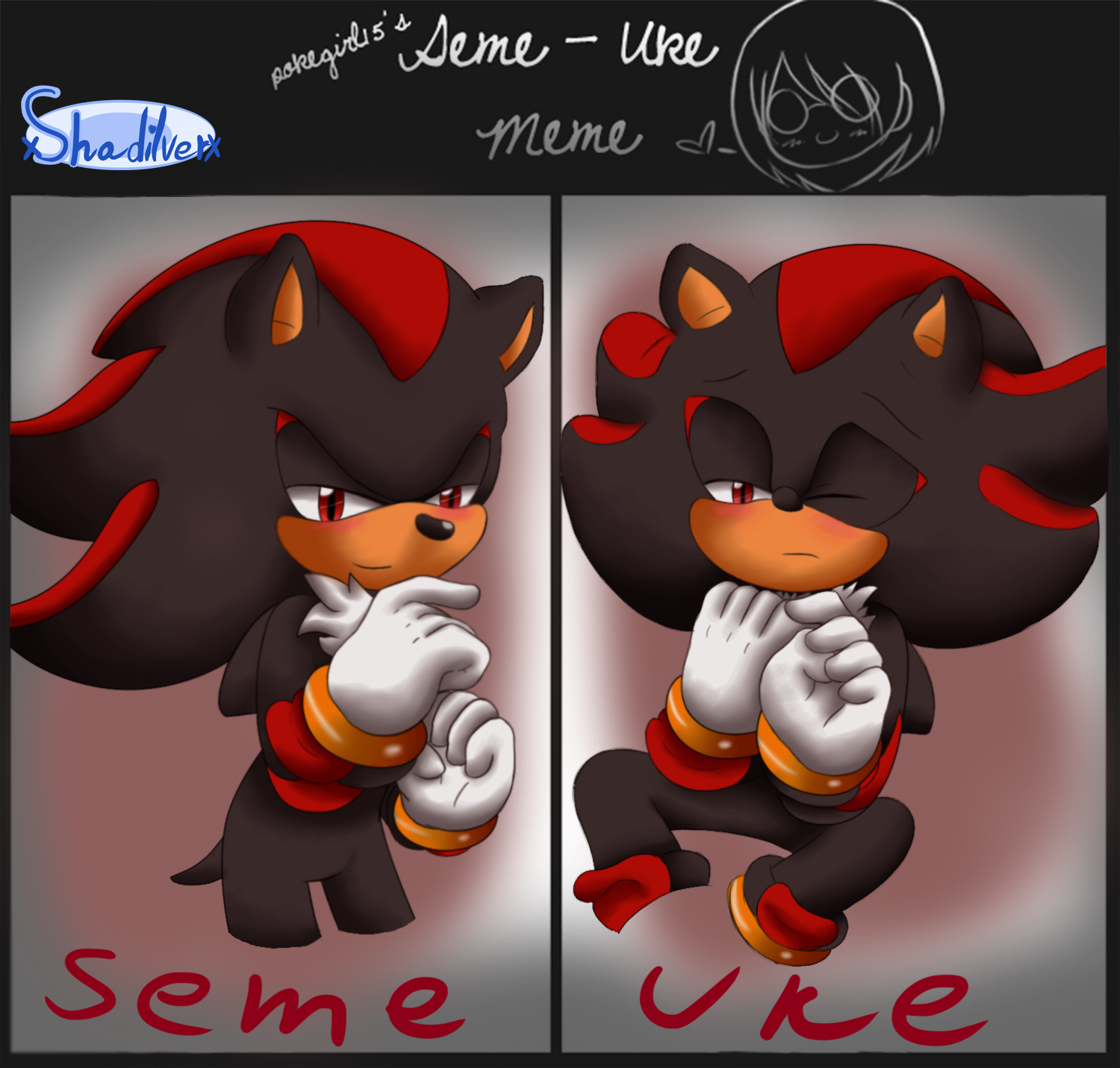 Seme / Uke meme - Shadow