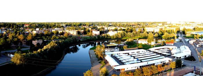 panoram view of tartu