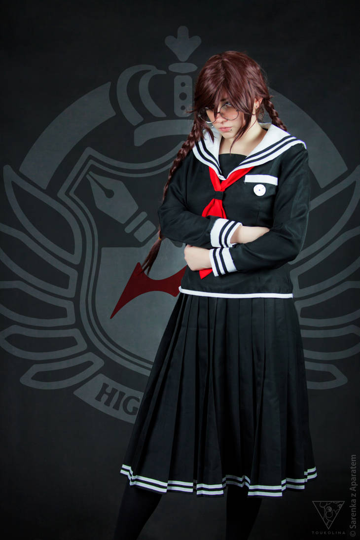 Touko Fukawa sprite by Linamohl on DeviantArt