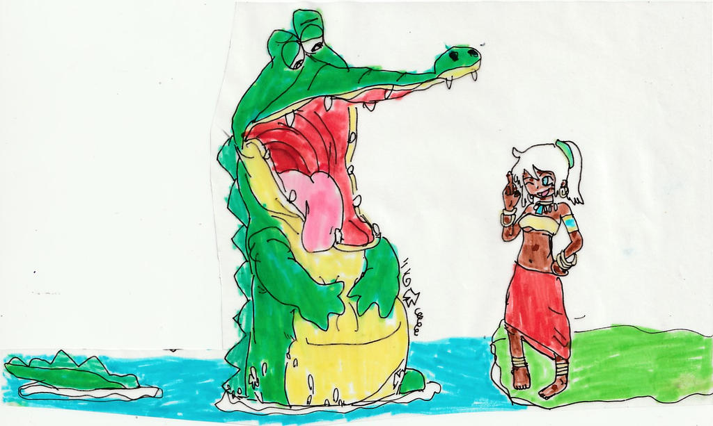 I told you not to gobble up that big coconut! by swallowim on DeviantArt