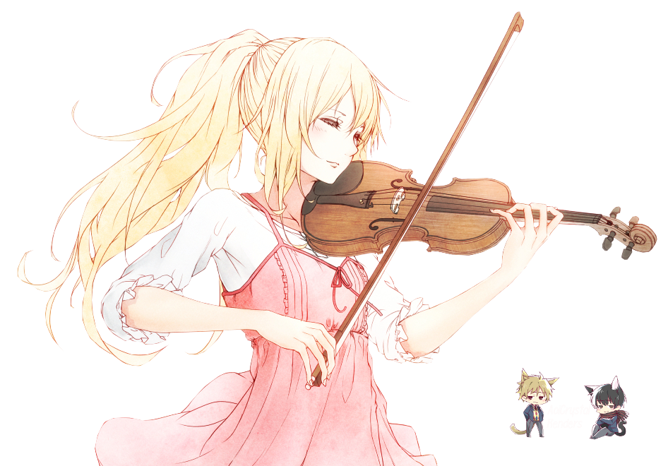 Shigatsu wa Kimi no Uso Kaori Render by AkenoSenpaiRenders on DeviantArt