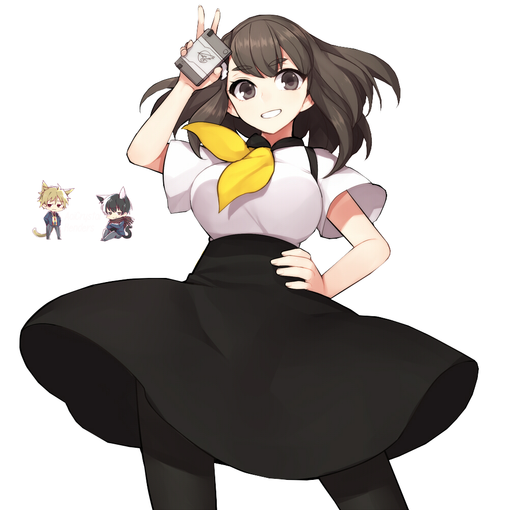 Gatchaman Crowds-Ichinose Hajime Render