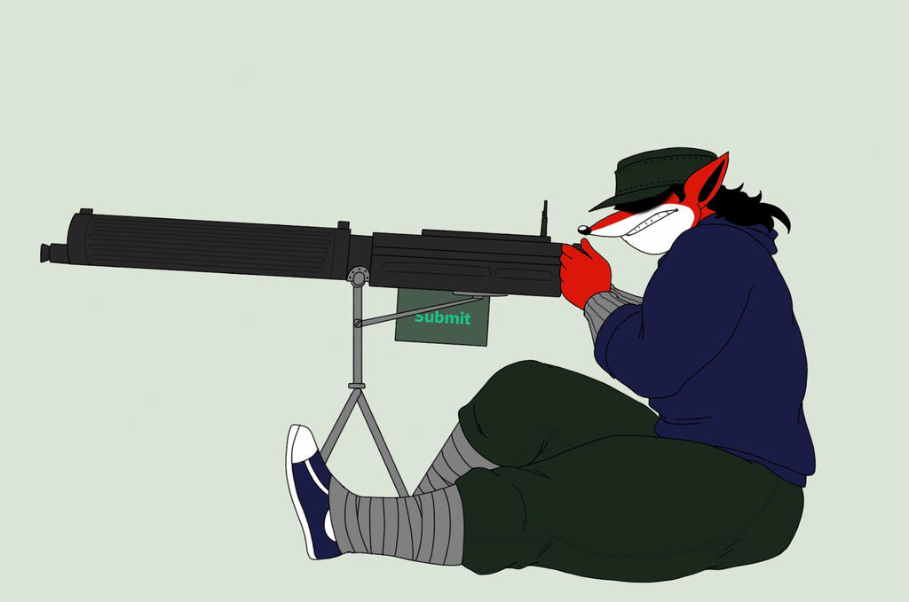 Machine Gun Deviantart Machine Gun Upload by WorksV3 on DeviantArt
