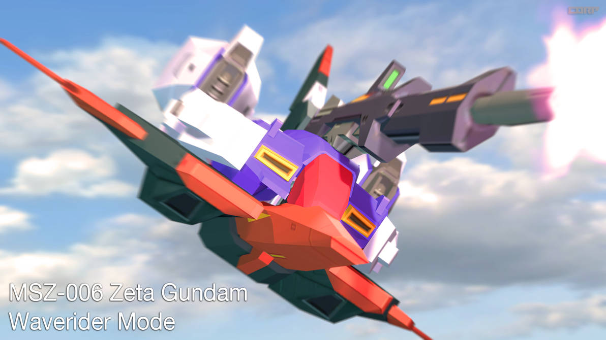 Zeta Gundam - Wave Rider mode by CorpCurpKorp on DeviantArt