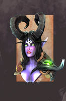 Warcraft - Night Elf Demon Hunter