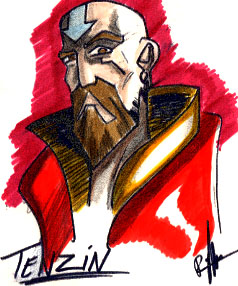 TENZIN SKETCHCARD